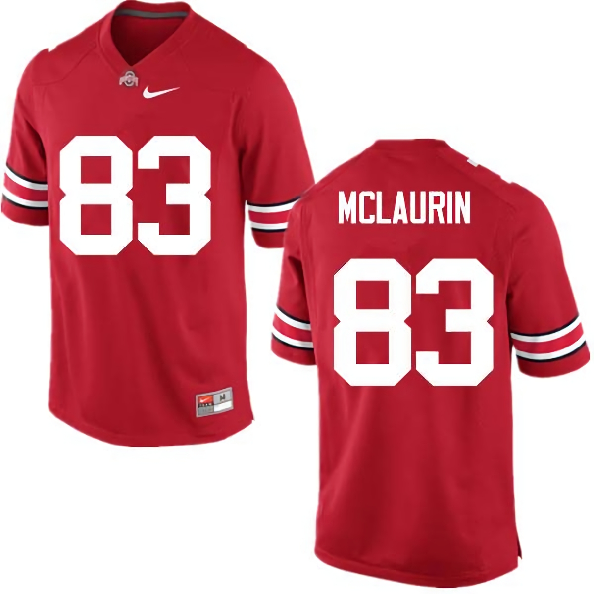 Terry McLaurin Ohio State Buckeyes Men's NCAA #83 Nike Red College Stitched Football Jersey XYJ2856ON
